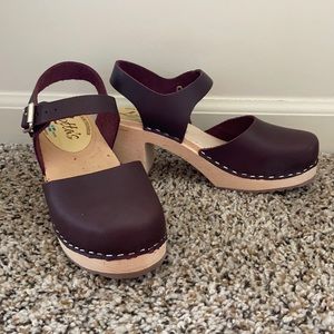 Lotta From Stockholm Clogs, Highwood Aubergine